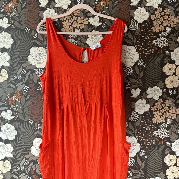 Emilia George Hazel Maternity Jumper in orange size large - Picture 7 of 8